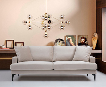 Sofa sa 2 sedišta Papira dvosjed - bež
