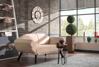Sofa za 2 sjedišta Genzo - krema