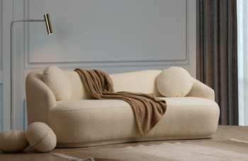 Sofa sa 3 sjedala Ancona - krema