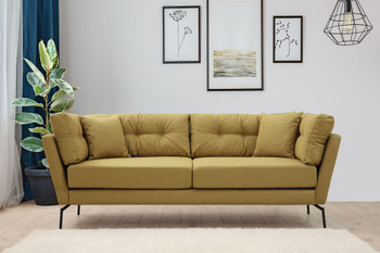 Sofa sa 3 sjedala Mapa - zelenkasto žuta