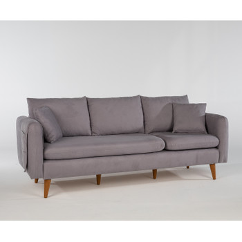 Sofa sa 3 sjedala Sofija-Siva