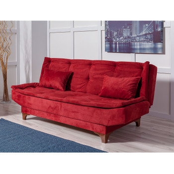 Sofa za 3 sjedala Kelebek-Claret Red