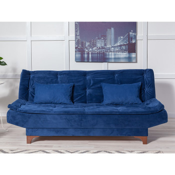 Sofa za 3 sjedala Kelebek-tamno plava