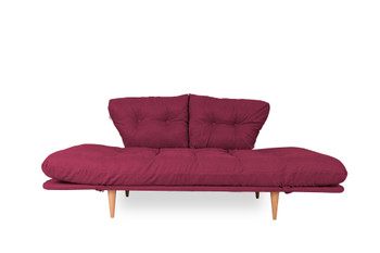 Sofa za 3 sjedala Nina Ležaljka - tamnocrvena GR105