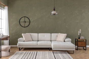 Ugaona sofa Mustang veliki desni - bež