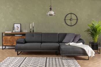 Ugaona sofa Mustang mali desni - antracit