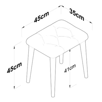 Tabure Pouffe BM101 - 2234 (prikaz, stručni).