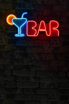 Dekorativna plastična led rasvjeta Bar - Multicolor