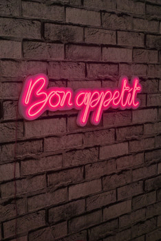 Dekorativna plastična led rasvjeta Bon Appetit - Pink