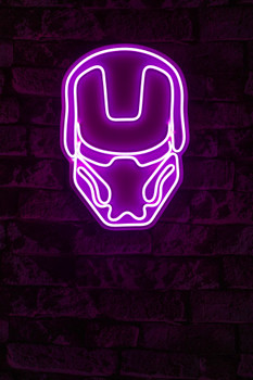 Dekorativna plastična led rasvjeta Iron Man - Pink