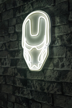 Dekorativna plastična led rasvjeta Iron Man - Bijeli