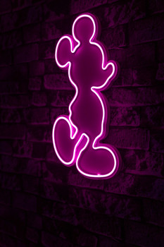 Dekorativna plastična led rasvjeta Mickey Mouse - Pink
