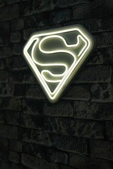 Dekorativna plastična led rasvjeta Superman - Bijeli