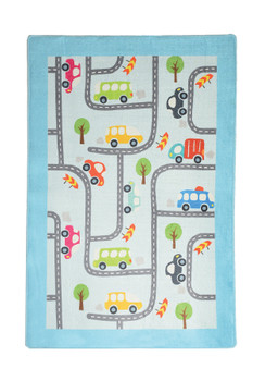 Tepih (100 x 160)  Automobili za bebe