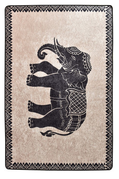 Tepih (80 x 120) Elefante Nero Djt