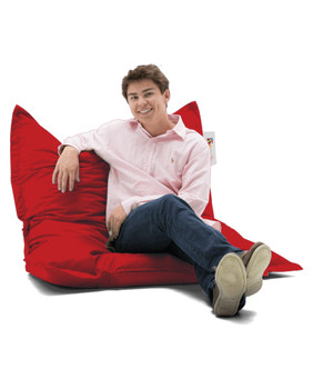 Lazy bag Jastuk Pouf 100x100 - Crveni