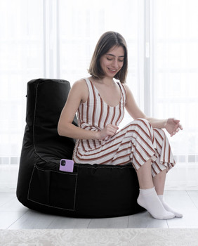 Lazy bag EVA Sport - Crna