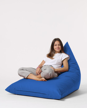 Lazy bag Pyramid Big Bed Pouf - Plava