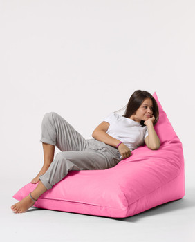 Lazy bag Pyramid Big Bed Pouf - Pink