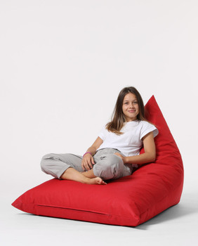 Lazy bag Pyramid Big Bed Pouf - crvena