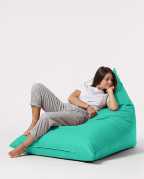 Lazy bag Pyramid Big Bed Pouf - Tirkizna