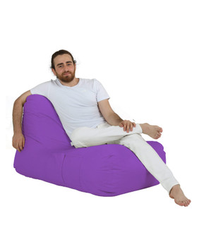Lazy bag Trendy Comfort krevet Pouf - ljubičasta
