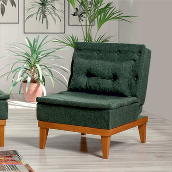 Wing Chair Fuoco Berjer-Green