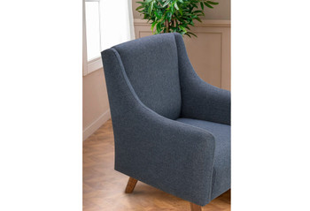 Wing Chair  Hera – Tamnoplava