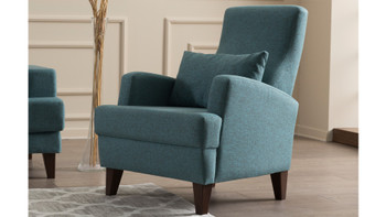 Wing Chair Kana Bergere - Tirkizna