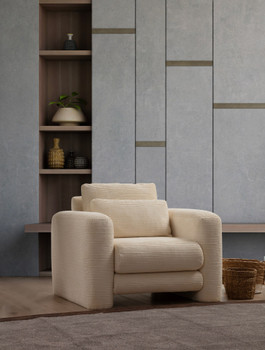 Wing Chair Lily Beige - krilo