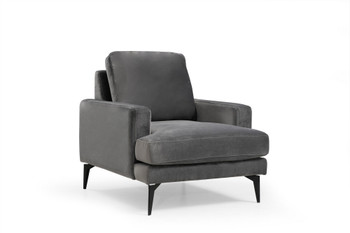 Wing Chair Papira Fotelja - Antracit