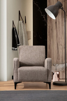 Wing Chair Petra - Fawn