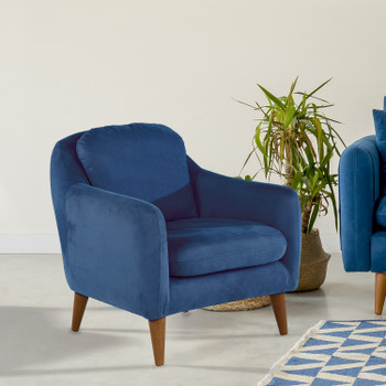 Wing Chair Soli Berjer-Tamnoplava