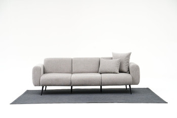 Sofa s 3 sjedala Strana - svijetlo siva   a.g