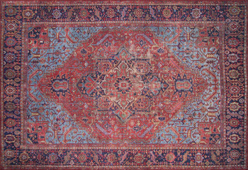 Tepih za hodnik (75 x 150) Blues Chenille - Claret Red AL 162   a.g