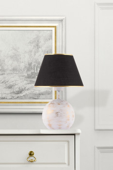 Stolna lampa Balon - crni, bijeli   a.g