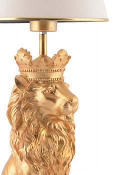 Stolna lampa Kralj lavova - bijeli   a.g