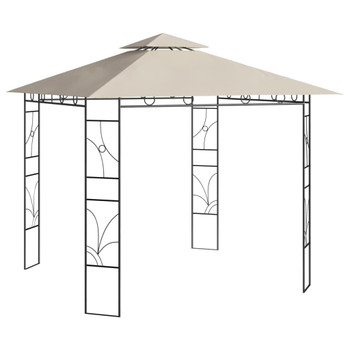 Sjenica 3 x 3 x 2,7 m krem 160 g/m² 313912