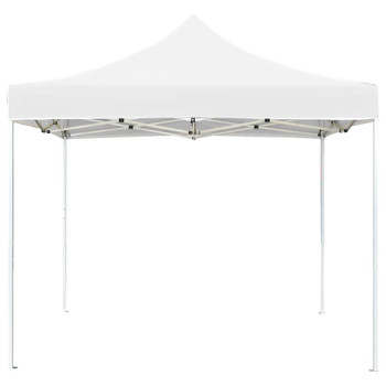 Profesionalni sklopivi šator za zabave 3 x 3 m bijeli 45485