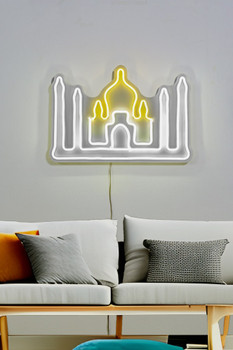 Dekorativna plastična led rasvjeta Taj Mahal - višebojan