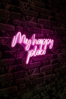 Dekorativna plastična led rasvjeta My Happy Place - Pink
