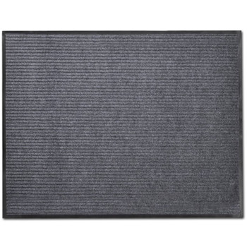 Sivi otirač protiv klizanja za vrata 90 x 60 cm