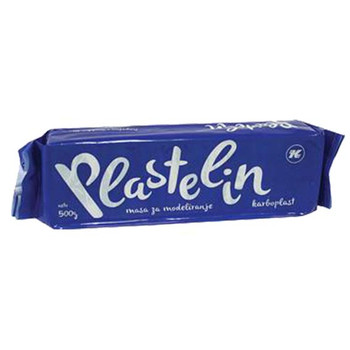 EK Plastelin 500g Plavi