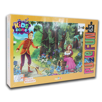 Puzzle Fun 63, Trnoružica, Vrabac