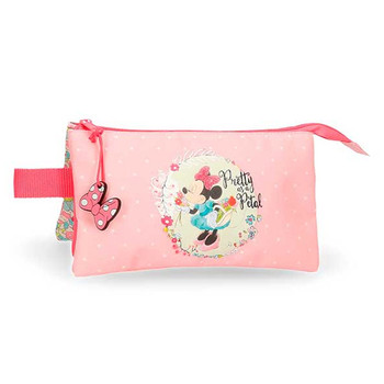 Pernica sa tri pregrade, Minnie Florals, roze, Disney