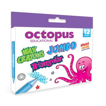 Boje voštane Jumbo 12/1, Octopus