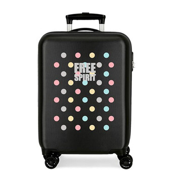 Kofer 68 cm, Free Dots 3061721, crni, Movom