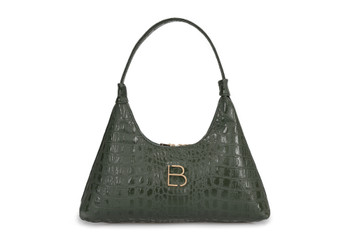 Torba za rame 505 - Croco Green