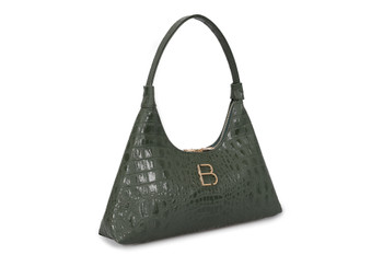 Torba za rame 505 - Croco Green
