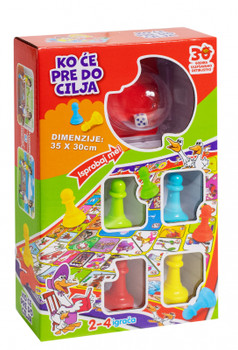 Društvena igra - Tko će prije do cilja